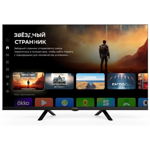 Телевизор Digma DM-LED32SBB36 черный
