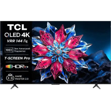 Телевизор TCL 85C655 черный