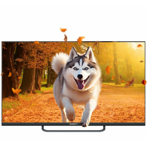 Телевизор KRAFT KTV-P55UHD03T2CIWLF черный