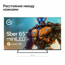  Телевизор Sber SDX 65UML7450 Mini-LED темно-серый 