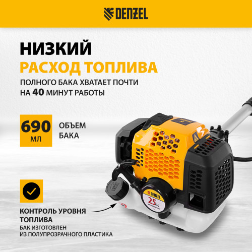 Триммер бензиновый Denzel DGT-250 
