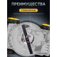 Газонокосилка бензиновая Huter GLM-420LT Grey
