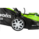 Газонокосилка аккумуляторная GreenWorks G40LM35, 40V, 35 см, без АКБ и ЗУ