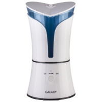 Увлажнитель воздуха GALAXY GL 8004(Увлажнитель воздуха ультразвуковой. Мощность 35 Вт, съемный резервуар для воды 3л. Выход пара, мл/ч: 350. Регулятор интенсивности увлажнения. Низкое потребление электроэнергии. Индикатор работы и опустошения резервуара.