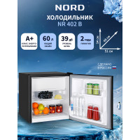 Холодильник NORD NR 402 B черный