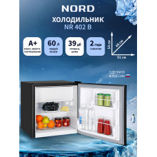 Холодильник NORD NR 402 B черный