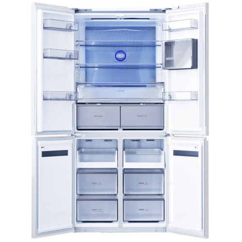 Холодильник Centek CT-1746 NF White Glass