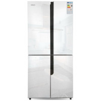 Холодильник GiNZZU NFK-500 белое стекло