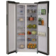 Холодильник ASCOLI ACDB450WG черный
