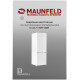 Холодильник MAUNFELD MFF150W