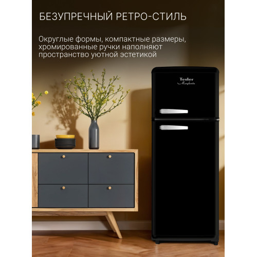 Холодильник TESLER RT-218 Black