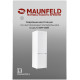Холодильник MAUNFELD MFF180W