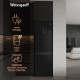 Холодильник Weissgauff WRK 185 Total NoFrost Inverter Black Glass