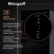 Холодильник Weissgauff WRK 185 Total NoFrost Inverter Black Glass