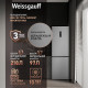 Холодильник Weissgauff WRK 185 Total NoFrost Inverter Black Glass