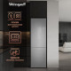 Холодильник Weissgauff WRK 195 D Full NoFrost Dark Grey Glass