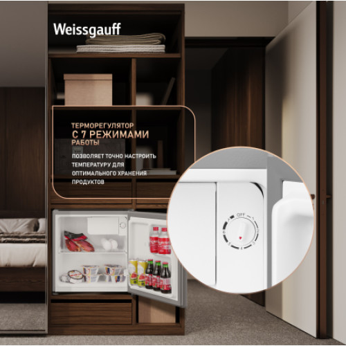 Холодильник Weissgauff WR-046 Defrost Silver