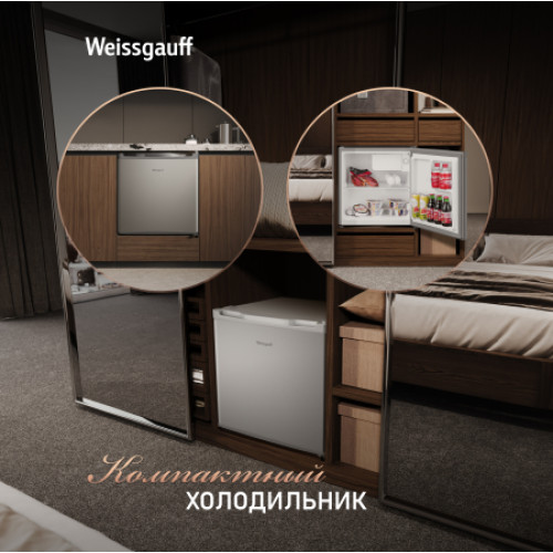 Холодильник Weissgauff WR-046 Defrost Silver