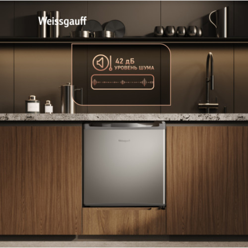 Холодильник Weissgauff WR-046 Defrost Silver