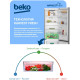 Холодильник Beko B3RCNK402HW белый