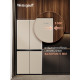 Холодильник Weissgauff WCD 450 BEG NoFrost Inverter