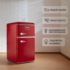 Холодильник TESLER RT-97 Red