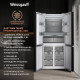 Холодильник Weissgauff WCD 590 NoFrost Inverter Premium Biofresh White Glass