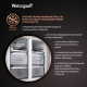 Холодильник Weissgauff WCD 590 NoFrost Inverter Premium Biofresh White Glass