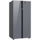 Холодильник Weissgauff WSBS 590 NoFrost Inverter Premium Dark Grey Glass