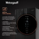 Холодильник Weissgauff WRK 2000 Total NoFrost Inverter Black Glass