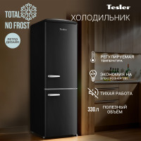 Холодильник TESLER RB-335 Black