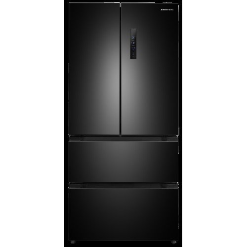 Холодильник MEFERI MFR83Black IX Total no frost french door comfort