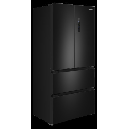Холодильник MEFERI MFR83Black IX Total no frost french door comfort