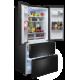 Холодильник MEFERI MFR83Black IX Total no frost french door comfort