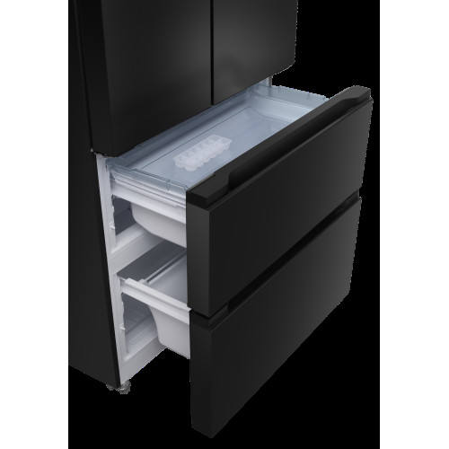 Холодильник MEFERI MFR83Black IX Total no frost french door comfort