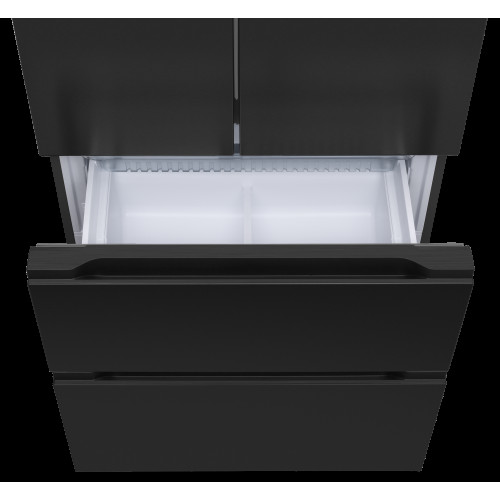 Холодильник MEFERI MFR83Black IX Total no frost french door comfort