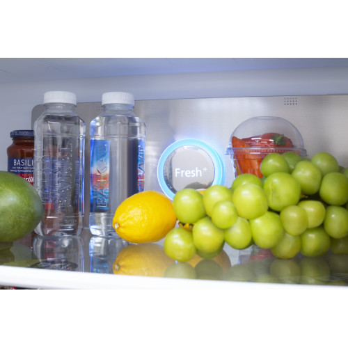 Холодильник MEFERI MFR83Black IX Total no frost french door comfort