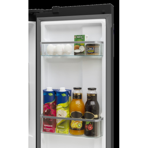 Холодильник MEFERI MFR83Black IX Total no frost french door comfort