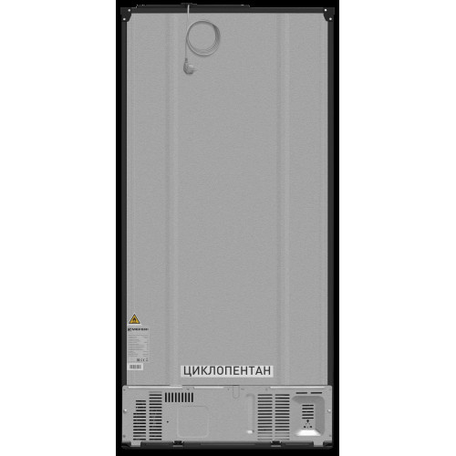 Холодильник MEFERI MFR83Black IX Total no frost french door comfort