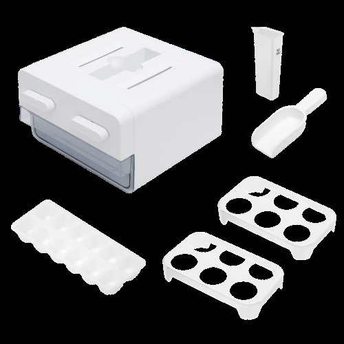 Холодильник MEFERI MFR83Black IX Total no frost french door comfort