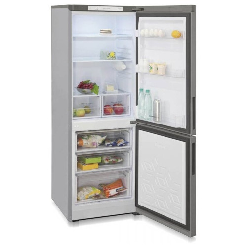 Холодильник БИРЮСА M6033 сереб металлик