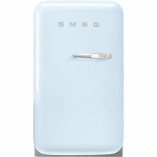 Холодильник SMEG FAB5LPB5 пастельный голубой, стиль 50-х, петли слева