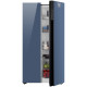 Холодильник Weissgauff WSBS 600 NoFrost Inverter Dark Grey Glass