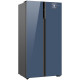 Холодильник Weissgauff WSBS 600 NoFrost Inverter Dark Grey Glass