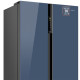 Холодильник Weissgauff WSBS 600 NoFrost Inverter Dark Grey Glass