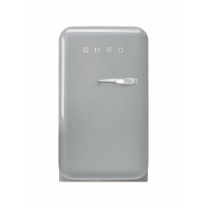 Холодильник SMEG FAB5LSV6 стиль 50-х, серебристый