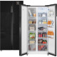 Холодильник Weissgauff WSBS 500 Inverter NoFrost Black Glass