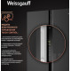 Холодильник Weissgauff WSBS 500 Inverter NoFrost Black Glass