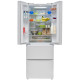 Холодильник TESLER RFD-361I WHITE GLASS