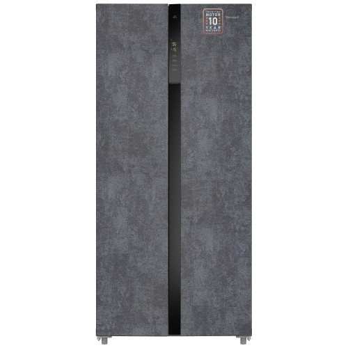 Холодильник Weissgauff WSBS 500 Inverter NoFrost Rock Glass